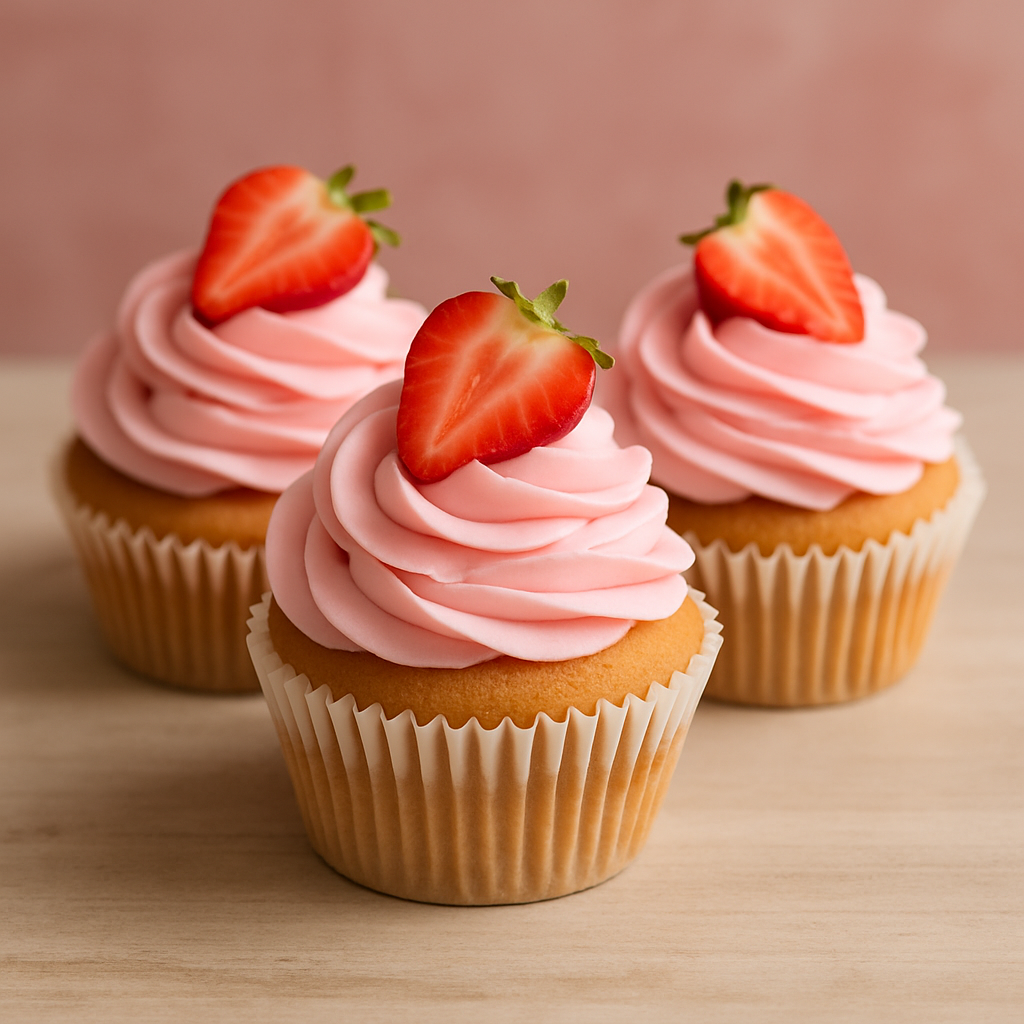 Pinke Cupcakes